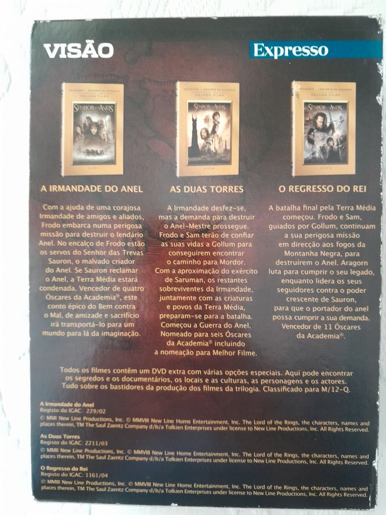 Coleção Senhor dos anéis