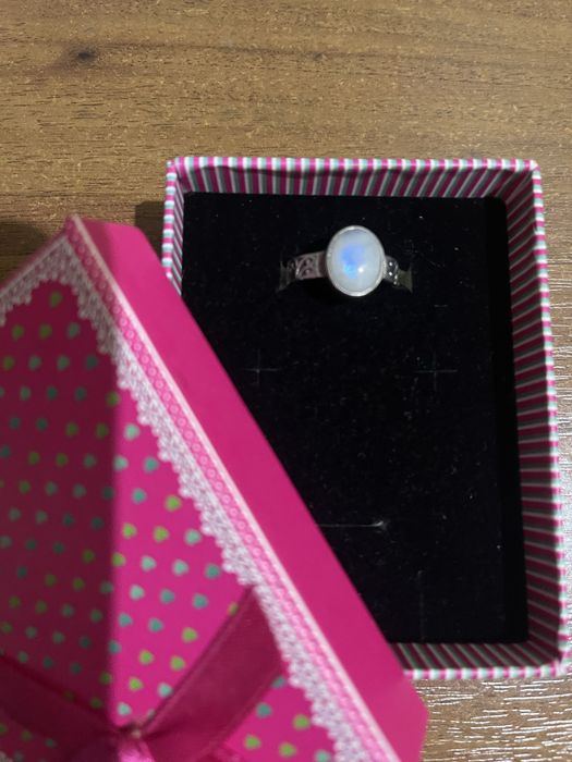 кольцо серебро 925 проба Индія з опалом