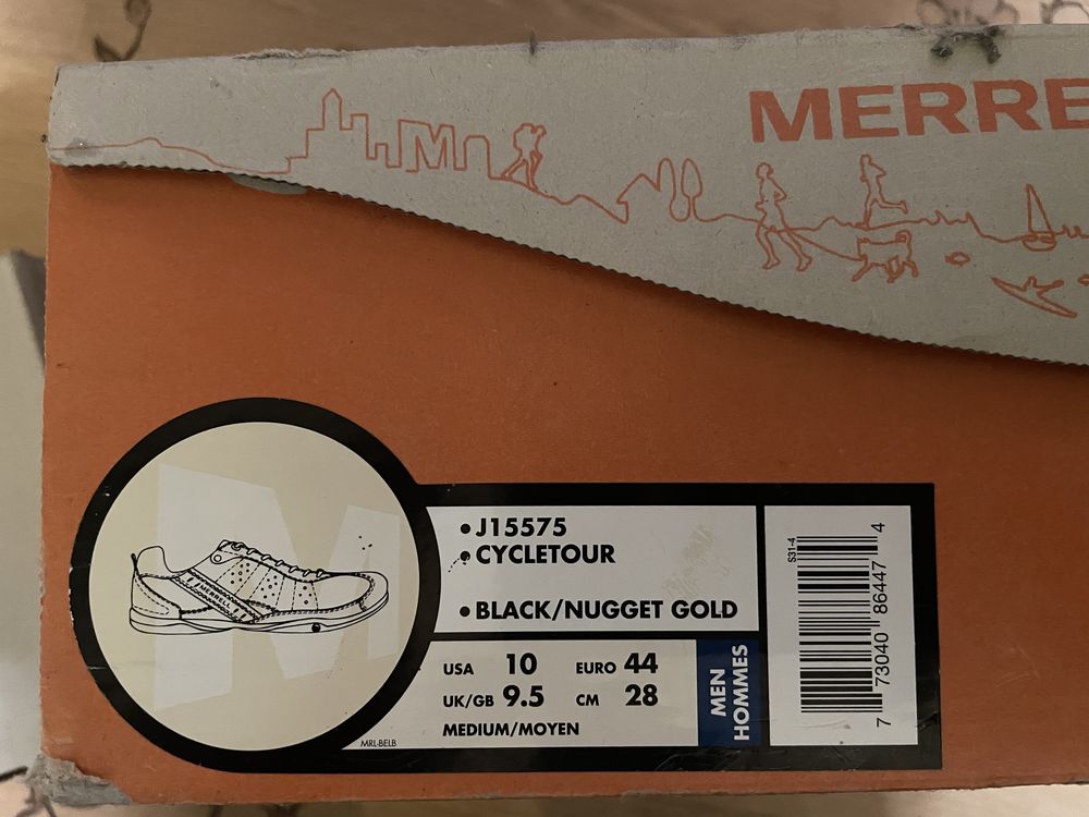 Продам кроссовки-туфли MERRELL (кожа)