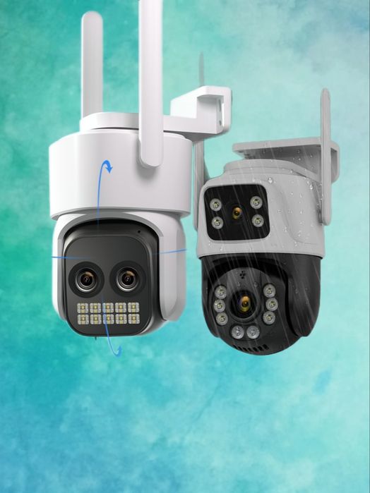 Уличная поворотная камера видеонаблюдения iCSee O-kam pro