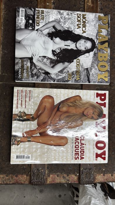 Revistas Playboy portugal n1 e n2