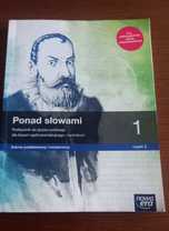Ponad słowami 1 podręcznik do języka polskiego