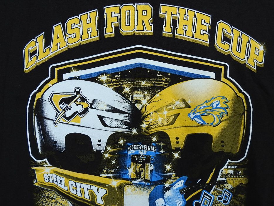 Pittsburgh Penguins Nashville Predators 2017 Коллекционная футболка L