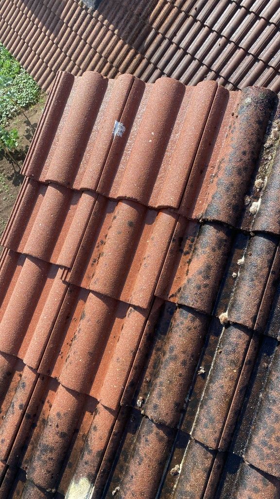 Telhados limpeza e impermeabilização