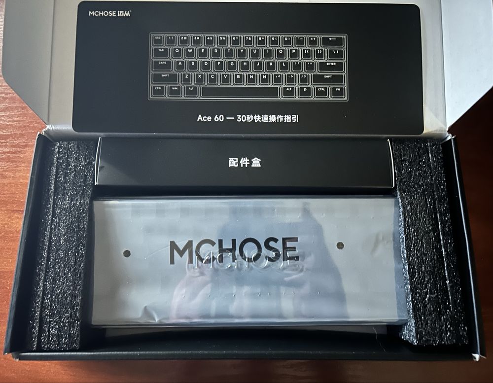 Mchose Ace 60 - Магнітна клавіатура з Rapid trigger / hall effect