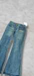 Vintage spodnie z szerokimi nogawkami jeansy nowoczesne fasony jeansy