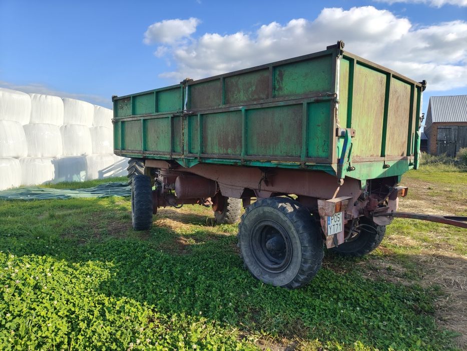 Przyczepa rolnicza niemiecka 8t