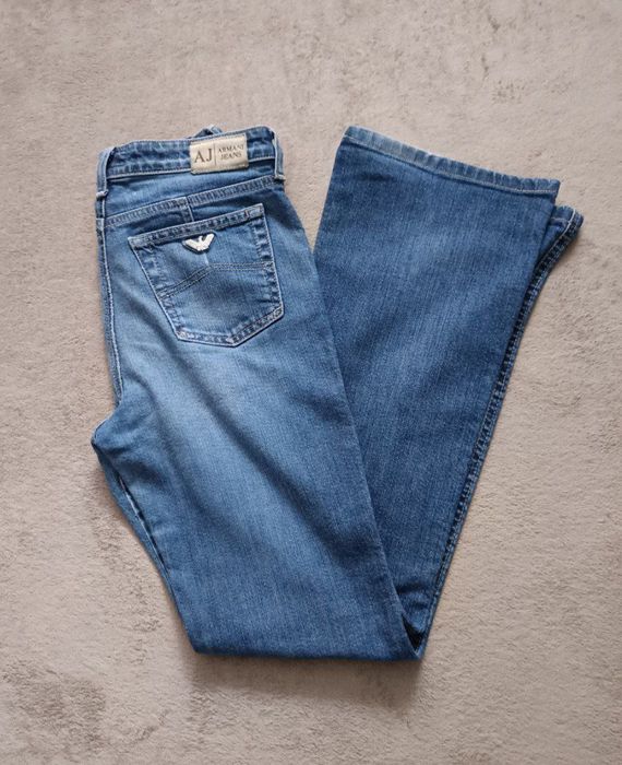 Сині джинси armani jeans AJ casual hardcore street