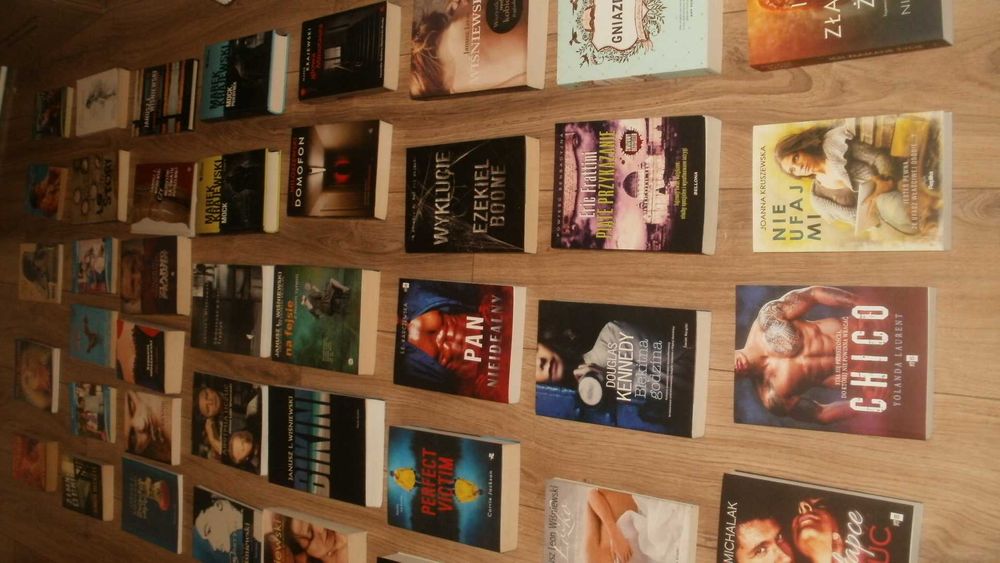 Duży zestaw książek - Miłoszewski, Wiśniewski, Krajewski i inni