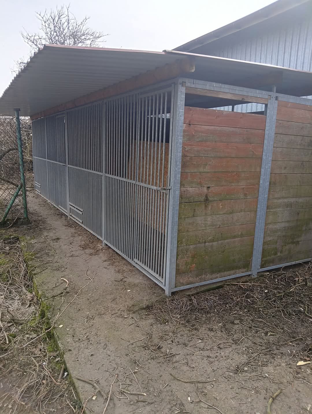 Podwójny kojec stal ocynkowana