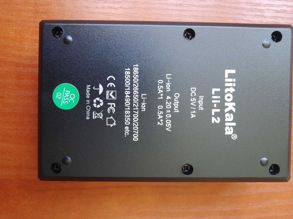 Litokala Lii-L2 зарядное устройство для аккумуляторов 3.7 В