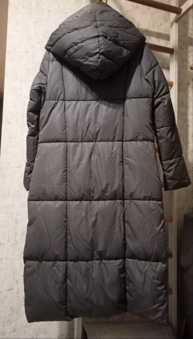 Пальто пуховик зимнее