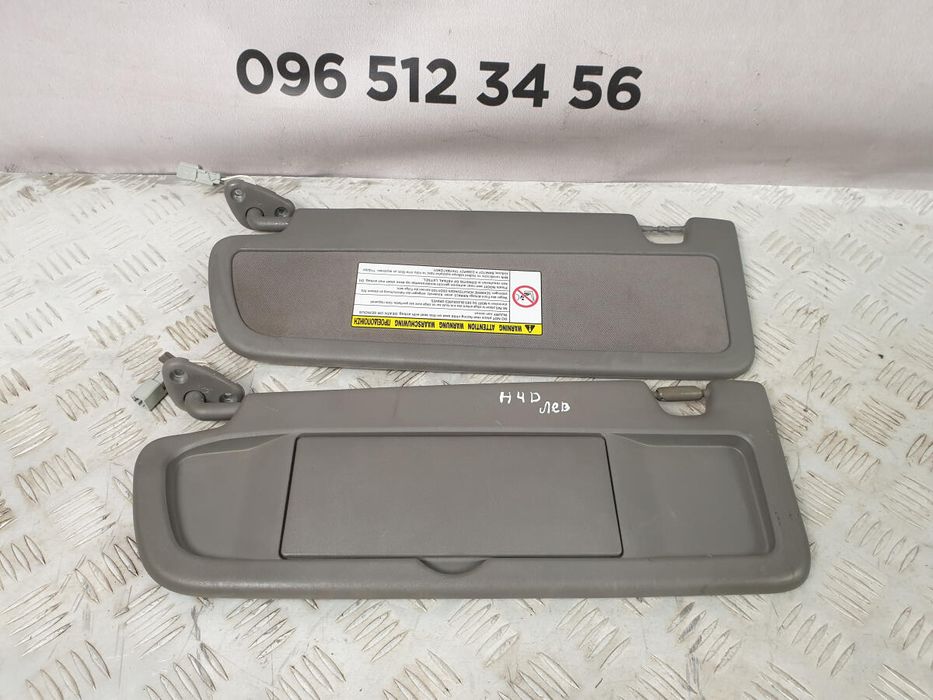 козырек солнцезащитный правый есть сколы HONDA CIVIC 4D  разборка