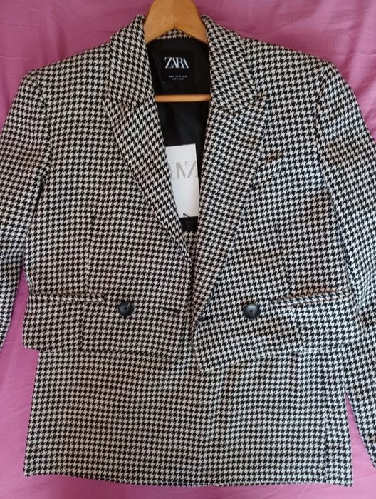 Conjunto fato saia blazer Zara