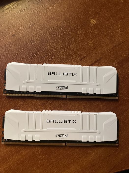 Оперативна пам'ять Crucial Ballistix White 2 по 8 гб