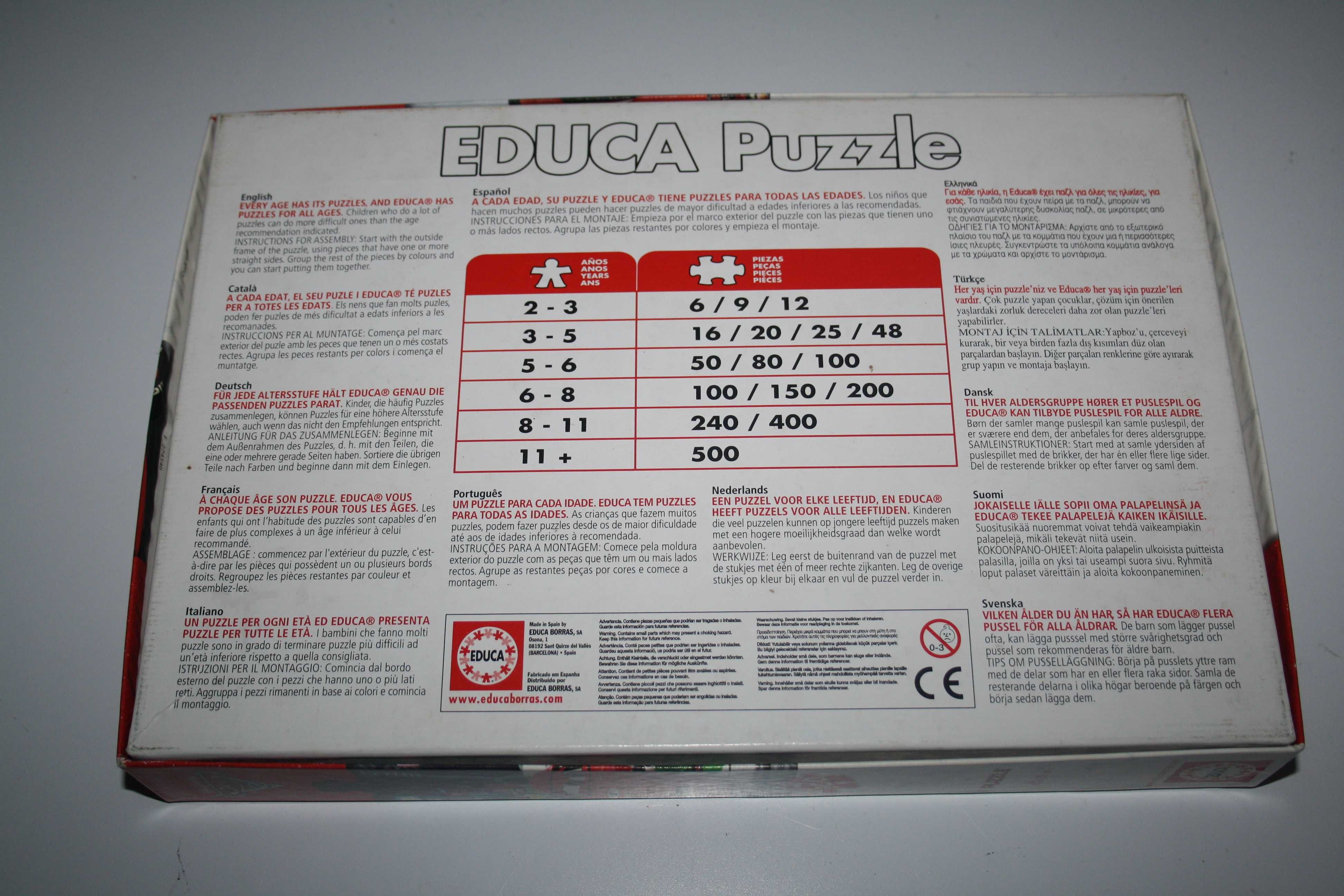 Educa Puzzle Cars 100 peças