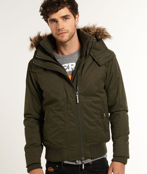 Тёплая демисезонная куртка Superdry, размер S