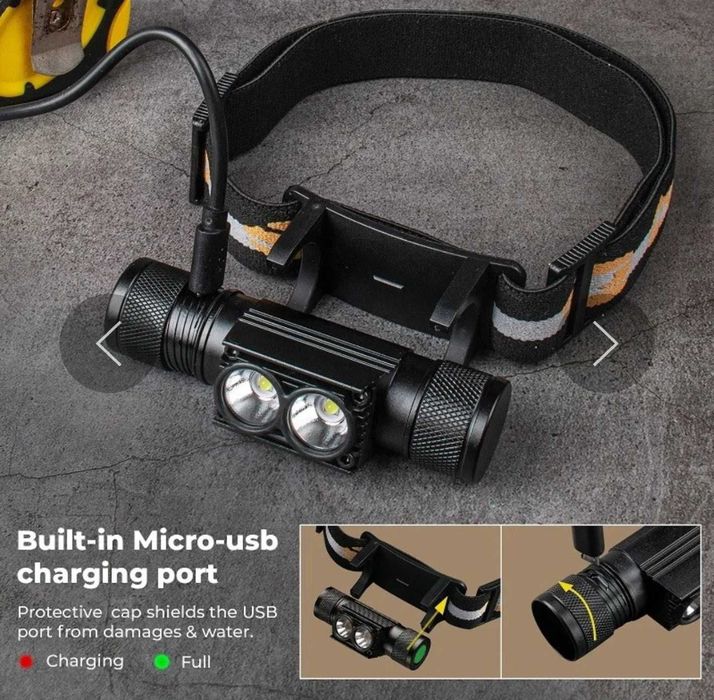 Фонарь налобный Sofirn H25S 18650+АКБ 2200mAh