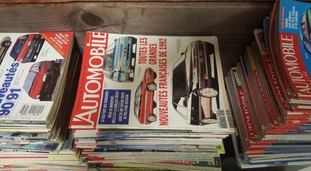 Revista de automóveis francesa desde anos 60 a 2000