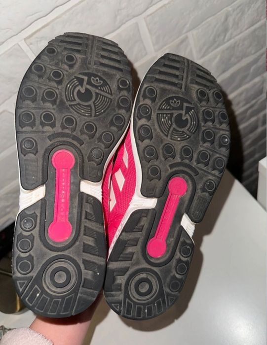 Buty Adidas ZX Flux fuksja różowe sportowe adidasy r 33 wkładka 22,5cm