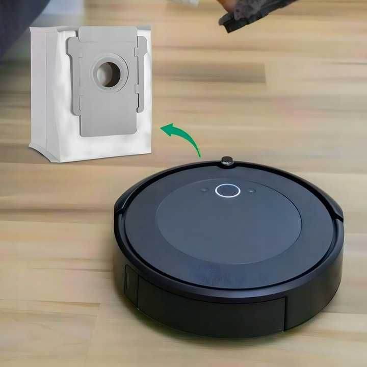 8x Worki Worek Do Irobot Roomba Stacji Clean I3+ I4+ I5+ J5+ I7+ J7+