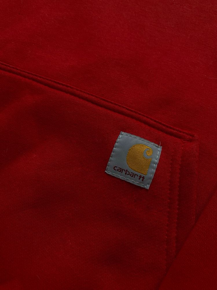 Худі Carhartt з логотипом/Оригінал/Нові колекції/Червона