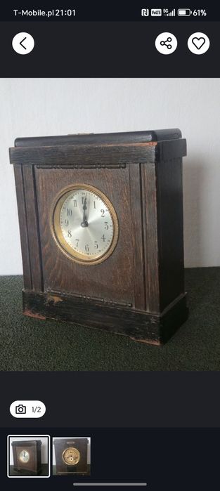 zegar stołowy marki HAU