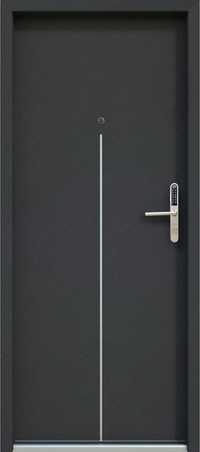 Drzwi wejściowe do mieszkania z zamkiem na kod, odcisk palca Smartlock