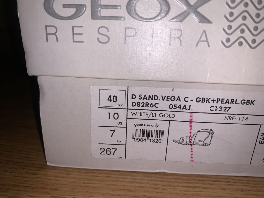 Босоножки Geox 39 размер