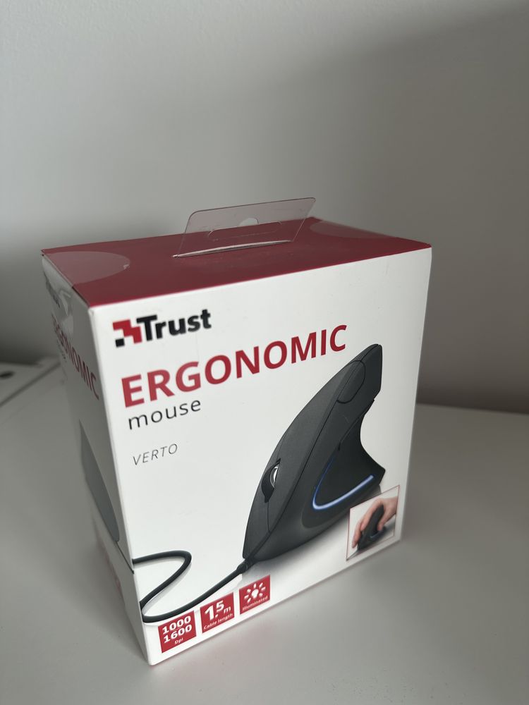 Rato Ergonomico TRUST VERTO