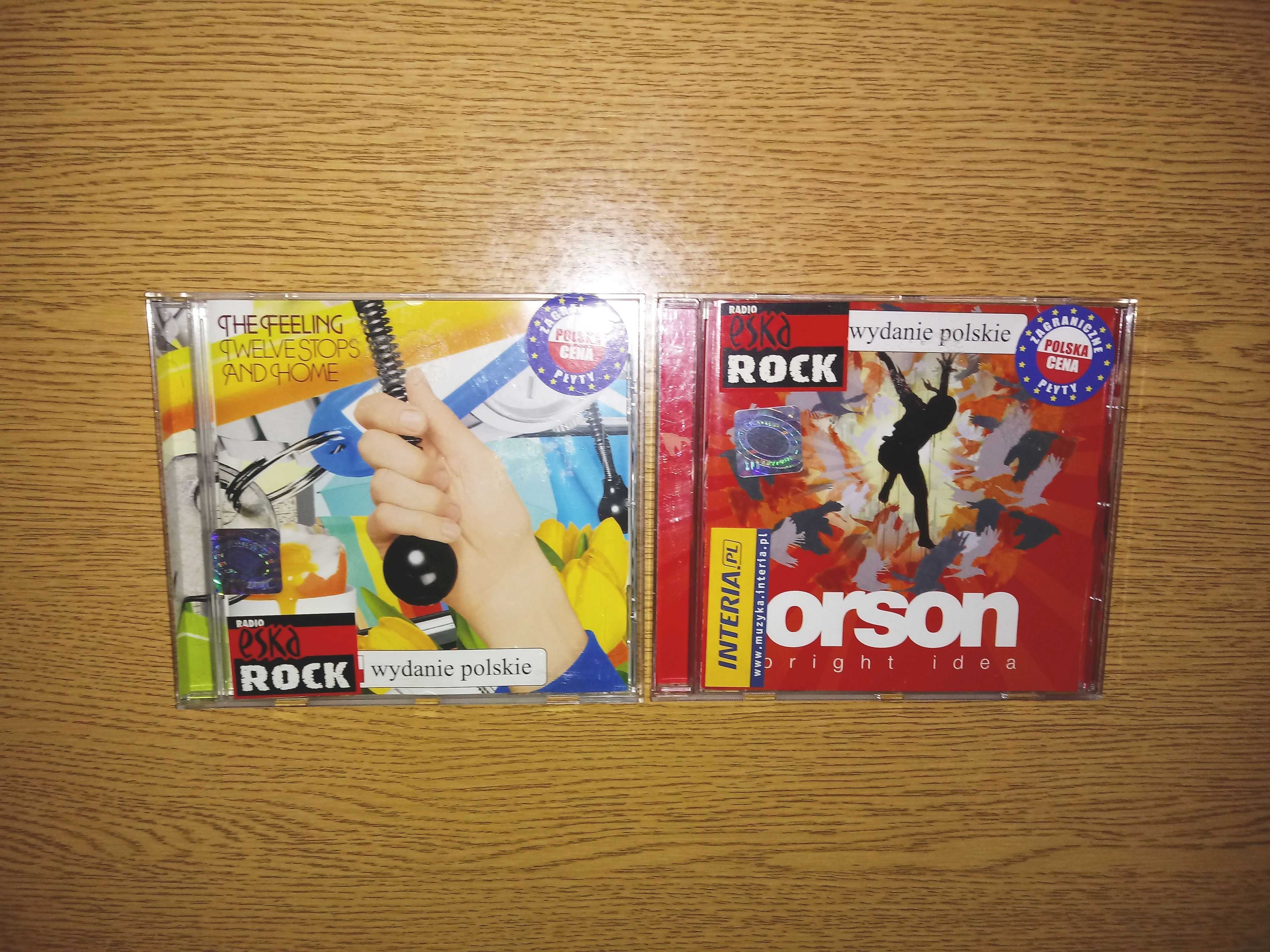 Zestaw 2 płyt CD rock alternatywny Orson The Feeling