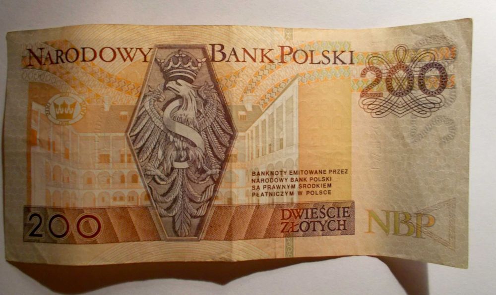 Banknot kolekcjonerski - 200 zł - rocznik 1994 - (seria DN)