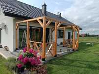 Pergola tarasowa altana ogrodowa