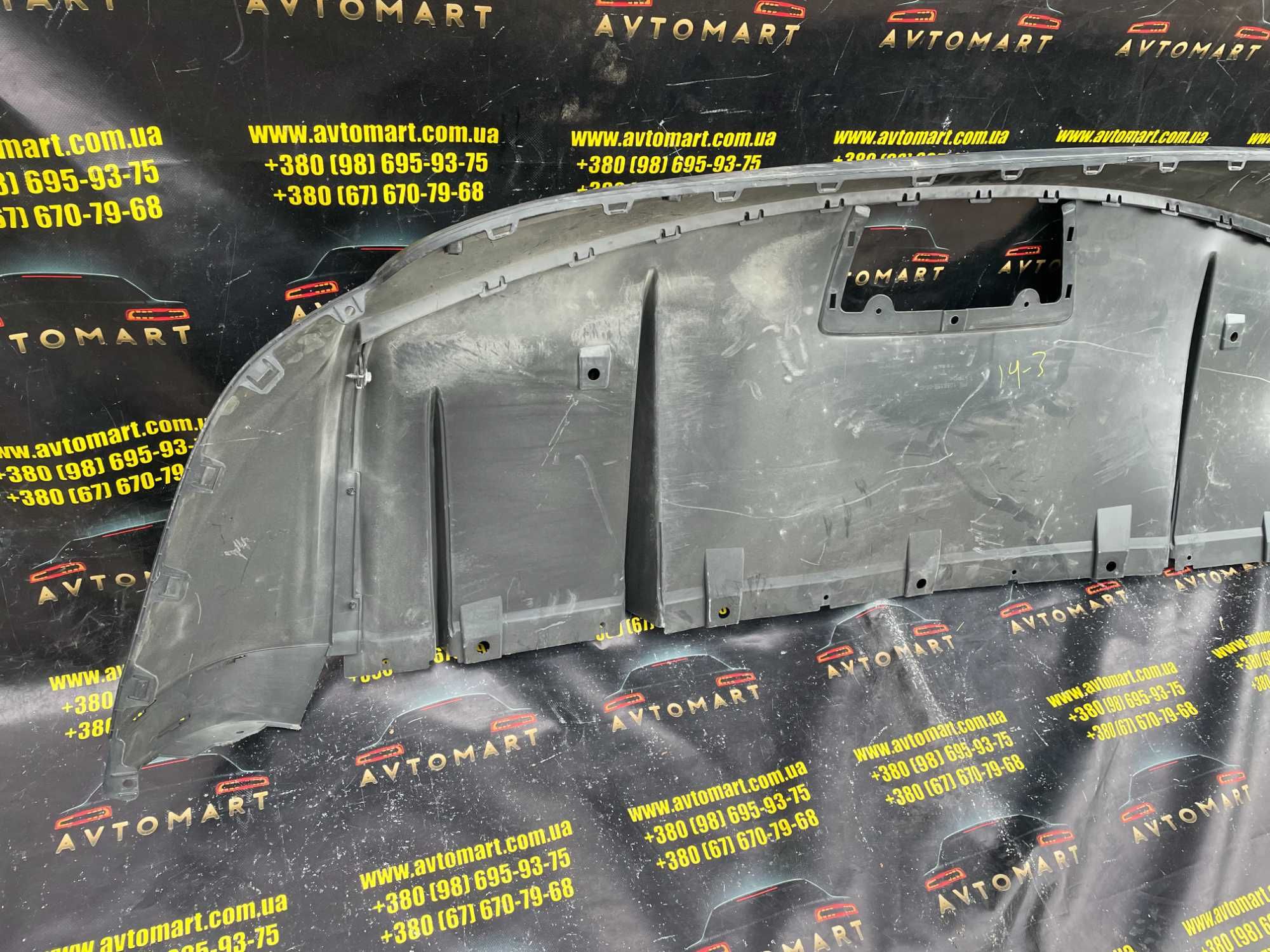 Накладка нижня заднього бампера Tesla Model X 2016р- 1058354-00-F