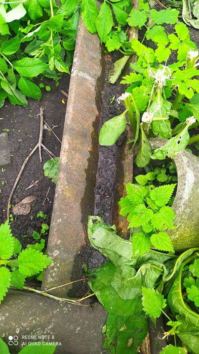 Ворота распашные заводского изготовления времен СССР