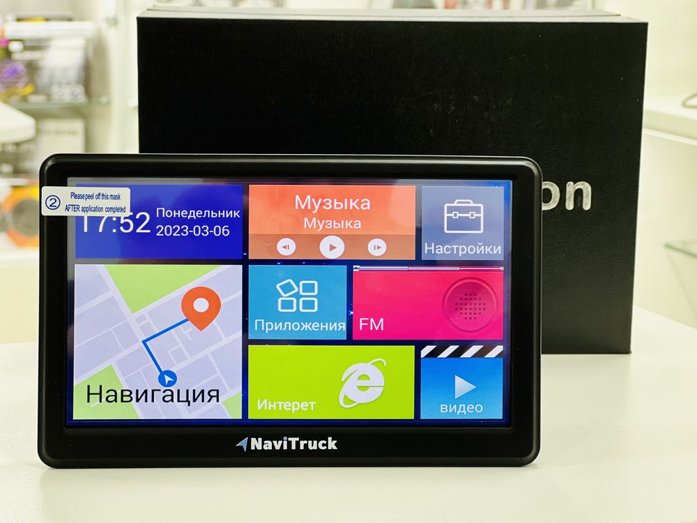 NT 790i 8GB навигатор GPS android для грузового транспорта