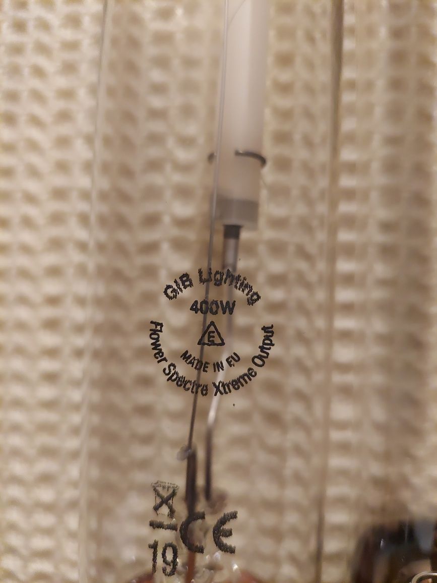 Zestaw grow. Lampy ndl, filtr węglowy, transformatory 2x 400w żarówka