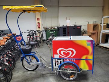 Rower trójkołowy riksza algida na lody sprzedam gotowy biznes