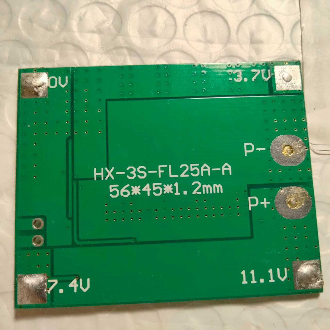 BMS 3S 40A/60 12,6В Контроллер заряда разряда Li-ion батарей, балансир