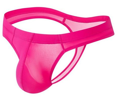 Męskie przeźroczyste stringi JOCKMAIL - XXL