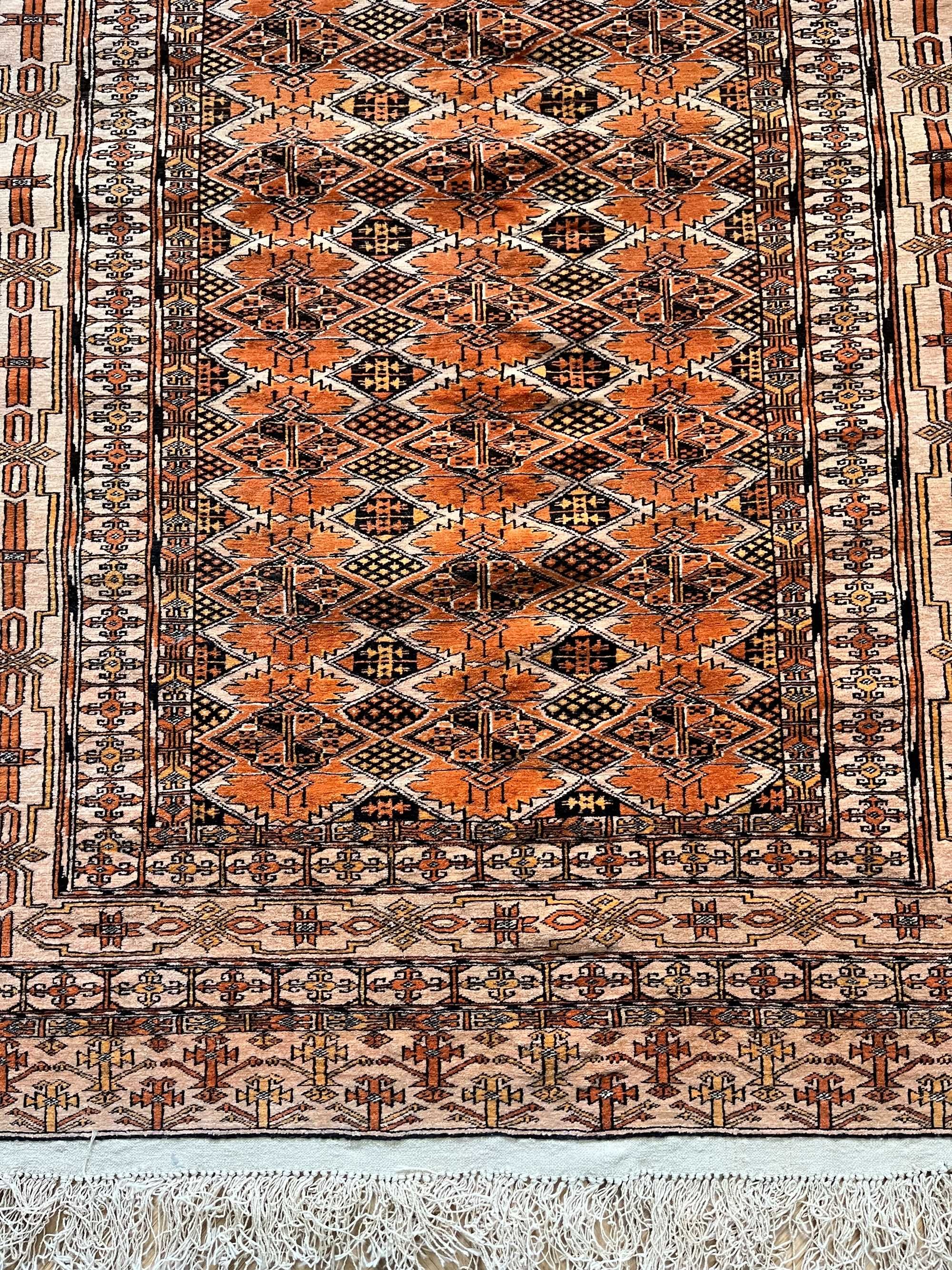 Wełniany Dywan w stylu Boho 118cm x 180cm