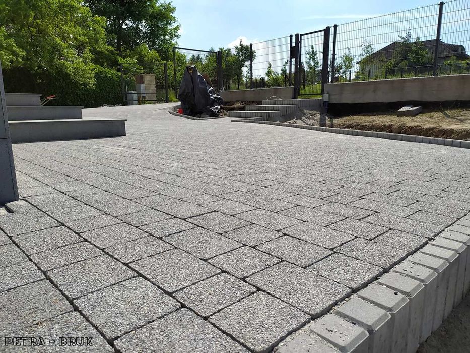 BRUK układanie kostki brukowej brukarstwo usługi brukarskie Mikołów