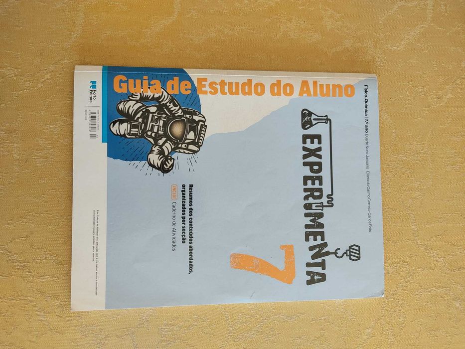 Caderno - Experimenta - Físico-Química - 7.º Ano (NOVO)