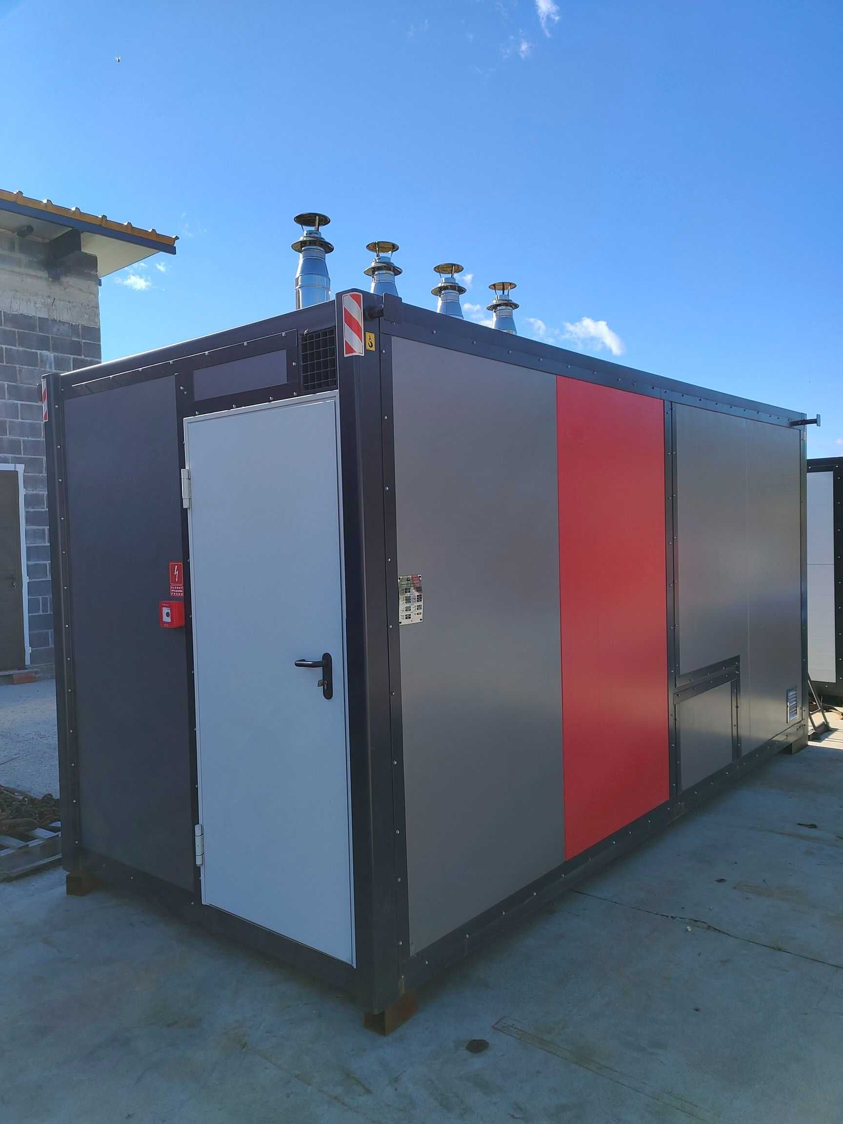Kotłownia kontenerowa gazowa 480KW kaskada 4x120KW ACV