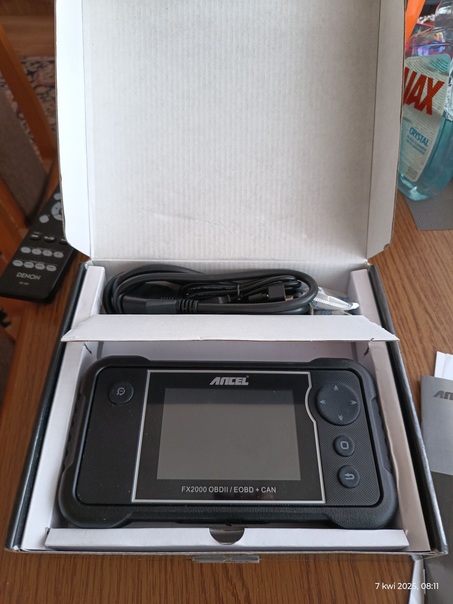 Skaner OBD2 eobd+ can