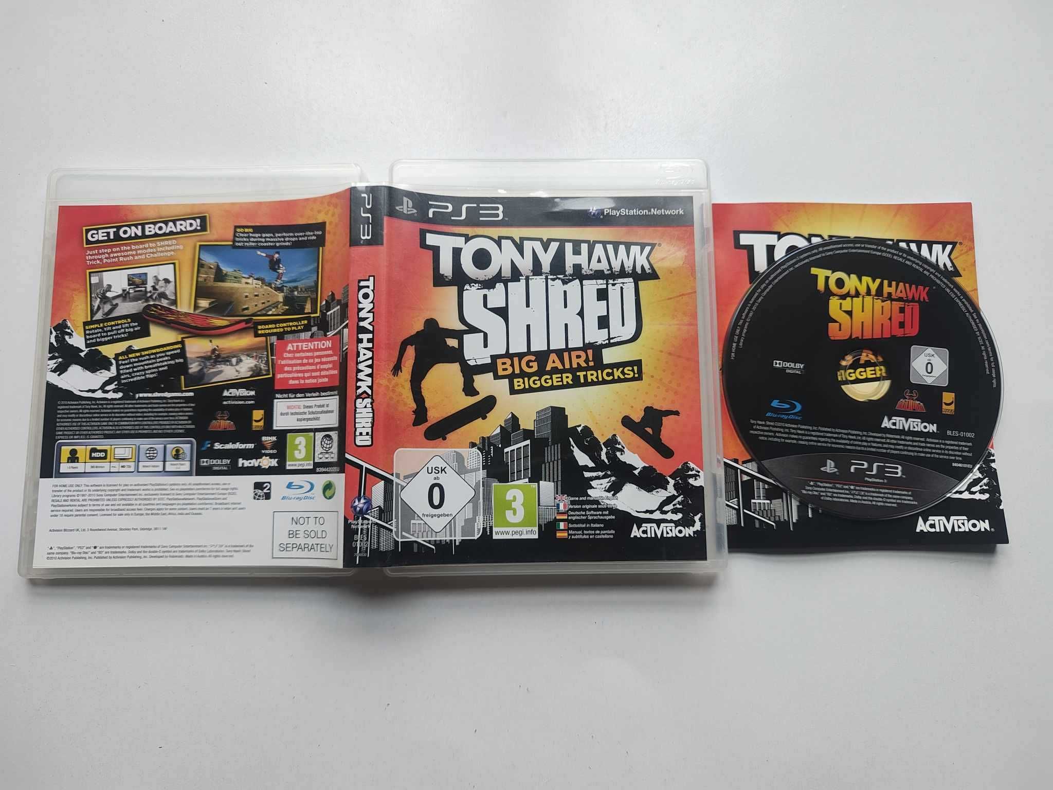 Gra PlayStation PS3 Tony Hawk Shred