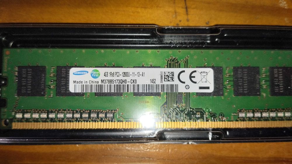 Memória Ram DDR3 - 4GB 1600Mhz para Desktop