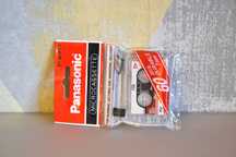 nowa w folii mikrokaseta micro cassette Panasonic MC-60 do dyktafonu