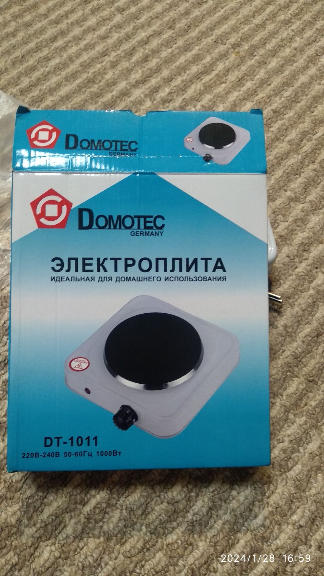 Електроплита Domotec