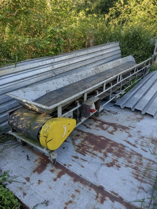 taśmociąg do sypania zboża